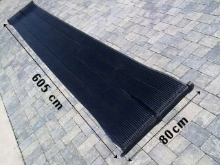 Pool Solarheizung - Sonnenkollektor 80 x 605 cm - 