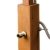 STILISTA® Gartendusche Cascata aus 100% FSC zertifiziertem Shorea-Hartholz, geölt inkl. Handbrause - 